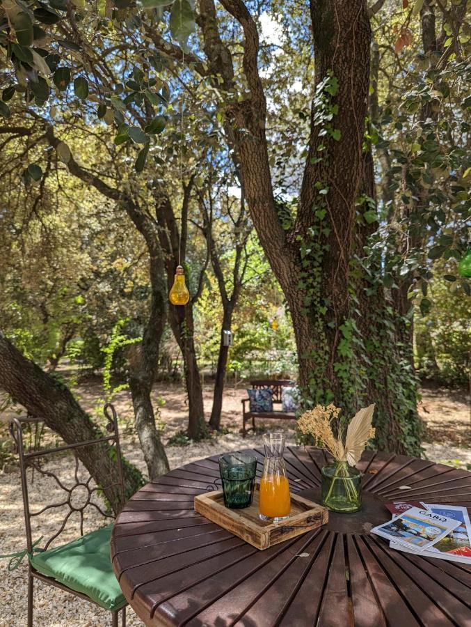 Bed and Breakfast Les Jardins D'Holi Proche Uzes Garrigues-et-Sainte-Eulalie Zewnętrze zdjęcie