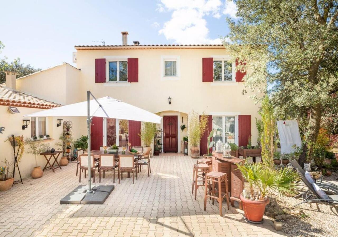 Bed and Breakfast Les Jardins D'Holi Proche Uzes Garrigues-et-Sainte-Eulalie Zewnętrze zdjęcie
